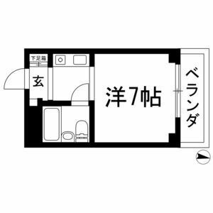 MARIYAハイツ 307 間取図