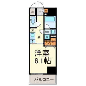 プレミアム黒川 205の間取り図