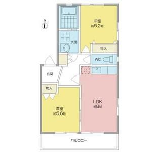 ビレッジサカエ 202 間取図
