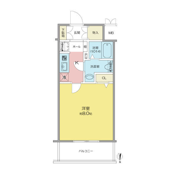 SHOKEN Residence名古屋SOUTH 902 間取図