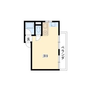 メゾン三越 301の間取り図