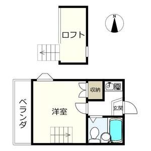 サニーコート港北 204 間取図