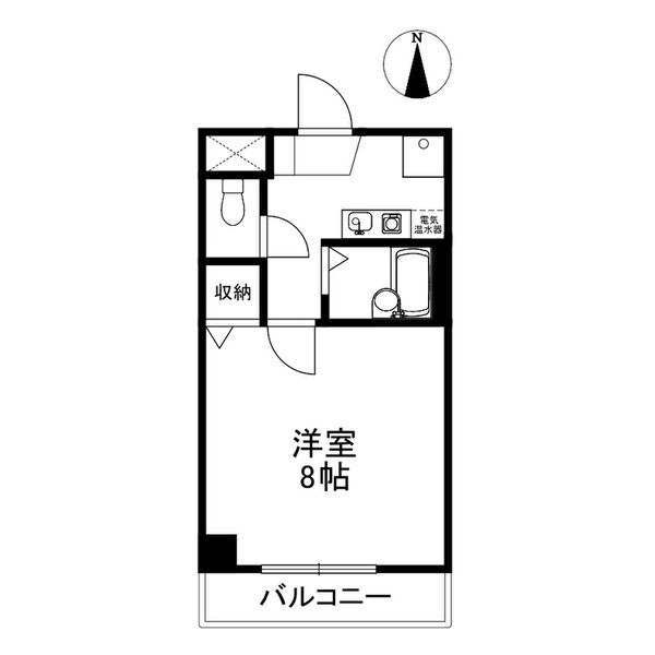エクセレントハイツ・S 50Dの間取り図