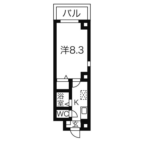 T's Dream 706の間取り図