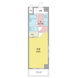 ソレイユYK 3A 間取図