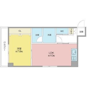 BENTURY横井 202 間取図