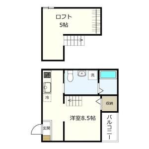M’s story 102 間取図