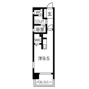RIVO浅間町 601の間取り図