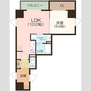 ミリオレビータ金山 203の間取り図