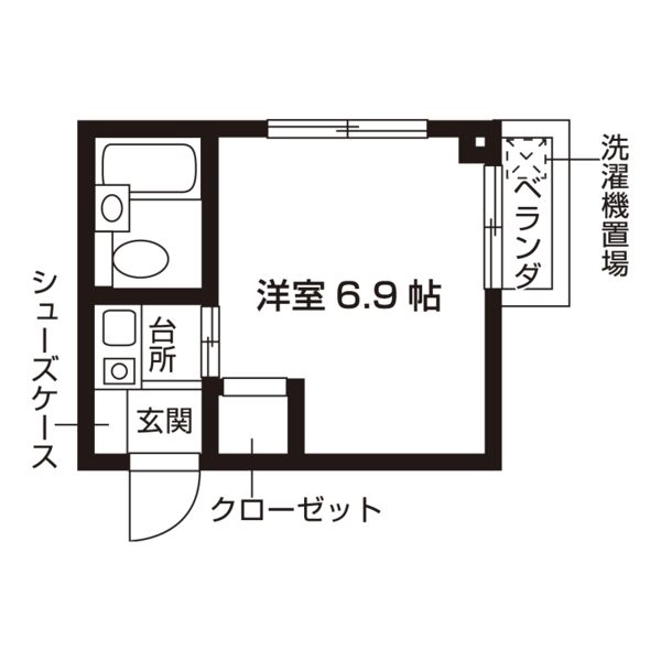 プリマベーラ 202 間取図