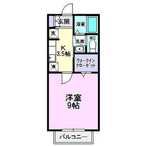 サニーコートふくはら 103の間取り図